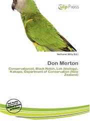 Don Merton,6135880381,9786135880380