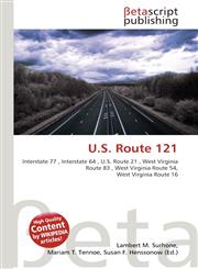 U.S. Route 121,613537012X,9786135370126