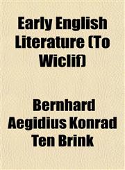 Early English Literature (To Wiclif),1154688216,9781154688214