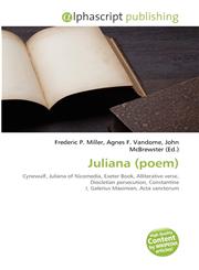 Juliana (poem),613430462X,9786134304627