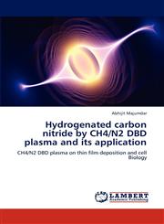 Hydrogenated carbon nitride by CH4/N2 DBD plasma and its application,3659188751,9783659188756