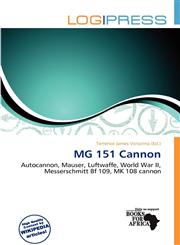 MG 151 Cannon,6137293459,9786137293454