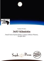 3653 Klimishin,6139036429,9786139036424