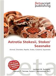 Astrotia Stokesii, Stokes' Seasnake,6135196456,9786135196450
