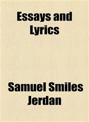 Essays and Lyrics,1154169189,9781154169188
