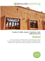 Kabul,6130038518,9786130038519