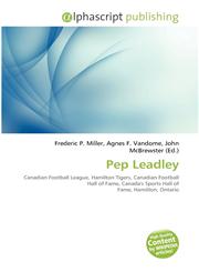 Pep Leadley,6134256064,9786134256063