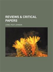 Reviews & critical papers,1236436512,9781236436511