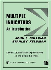 Multiple Indicators An Introduction,0803913699,9780803913691