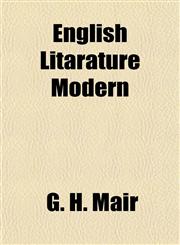 English Litarature Modern,1152894315,9781152894310