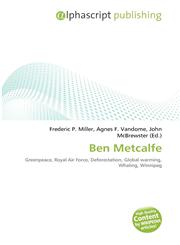 Ben Metcalfe,6134192619,9786134192613