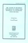 The Nature of Household Dependence on Common Pool Resources An Econometric Study for India