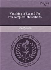 Vanishing of Ext and Tor over complete intersections.,124377178X,9781243771780