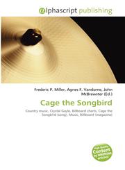 Cage the Songbird,6134304441,9786134304443