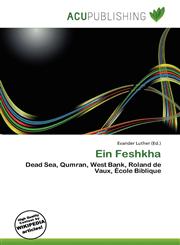 Ein Feshkha,6135883488,9786135883480
