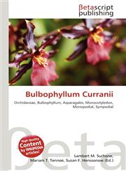 Bulbophyllum Curranii,6136180170,9786136180175