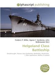 Helgoland Class Battleship,6130219849,9786130219840