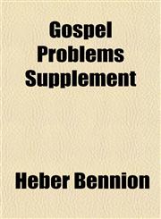 Gospel Problems Supplement,1152927183,9781152927186
