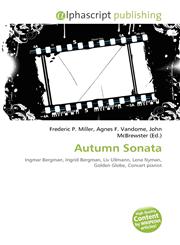 Autumn Sonata,6134163791,9786134163798