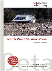 South West Seismic Zone,6135222228,9786135222227