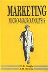 Marketing Micro-Macro Analysis,8171694284,9788171694280