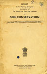 Report of the Working Group for Formulation of the Fourth Five Year Plan Proposals on Soil Conservation