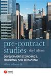 Pre-Contract Studies Development Economics, Tendering, and Estimating,1405177004,9781405177009