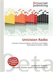Univision Radio,6135220721,9786135220728