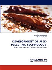 Development of Seed Pelleting Technology,3844301437,9783844301434