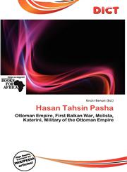 Hasan Tahsin Pasha,6139878705,9786139878703
