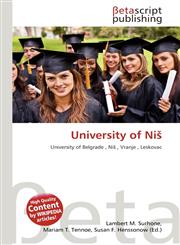 University of Niš,6137650391,9786137650394