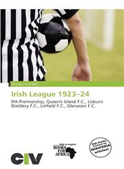 Irish League 1923-24,6137113590,9786137113592