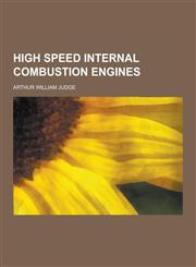 High Speed Internal Combustion Engines,1230859047,9781230859040