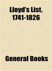 Lloyd's List 1753,1153016354,9781153016353