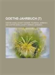 Goethe-Jahrbuch (7),1234633256,9781234633257