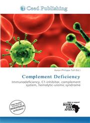 Complement Deficiency,6200262489,9786200262486