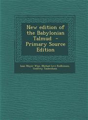 New Edition of the Babylonian Talmud,1289622841,9781289622848