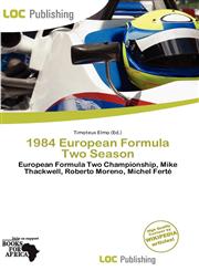 1984 European Formula Two Season,6136734184,9786136734187