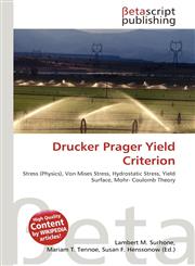Drucker Prager Yield Criterion,6131429081,9786131429088