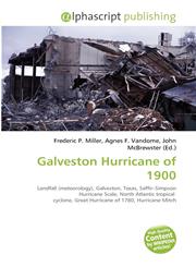 Galveston Hurricane of 1900,6131640467,9786131640469
