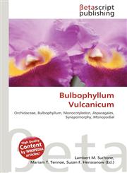 Bulbophyllum Vulcanicum,6136326396,9786136326399