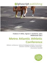 Metro Atlantic Athletic Conference,6135513664,9786135513660