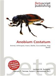 Anobium Costatum,6135127543,9786135127546