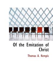Of the Emitation of Christ,1116495554,9781116495553