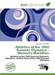 Athletics at the 1992 Summer Olympics - Women's Marathon,6138146492,9786138146490