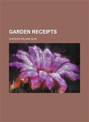 Garden receipts,1151177830,9781151177834
