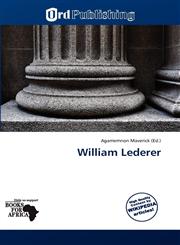 William Lederer,6138724267,9786138724261