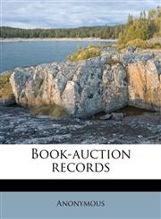 Book-auction records,1172773416,9781172773411