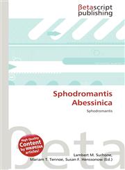 Sphodromantis Abessinica,6137650731,9786137650738