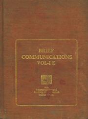 XIX International Dairy Congress India - 1974 : Brief Communications Vol. 1E New Delhi December - 2-6-1974